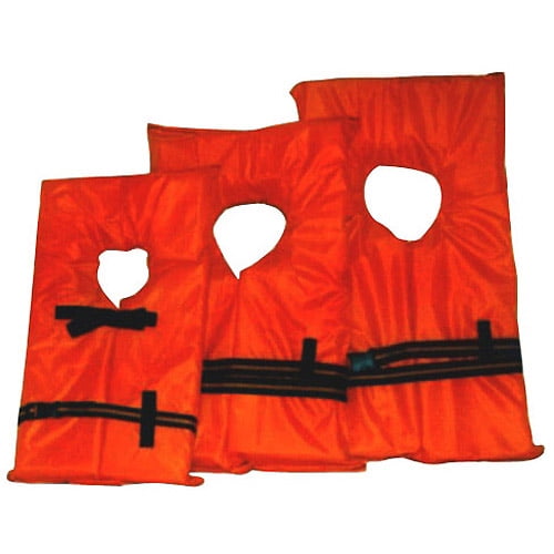 Kent Marine 4270 Large Orange Adult Type II Life Vest by Kent Marine