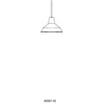 thumbnail image 2 of P5087-09-Progress Lighting-Metal Shade - Pendants Light - 1 Light in Farmhouse style - 10.13 Inches wide by 6.5 Inches high     -Traditional, 2 of 2