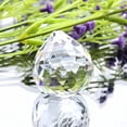 thumbnail image 3 of 60mm Clear Crystal Ball Prism Sun Shine Catcher Rainbow Pendants Maker, Hanging Crystals Prisms for Windows, for Feng Shui, for Gift(60mm/2.36" 1pack), 3 of 7