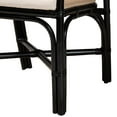 thumbnail image 6 of Bali & pari Miranda Rattan BOHO Dining Chairs, Set of 2, Black, 6 of 9