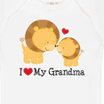 thumbnail image 4 of Inktastic I Love My Grandma Boys or Girls Baby Bodysuit, 4 of 5
