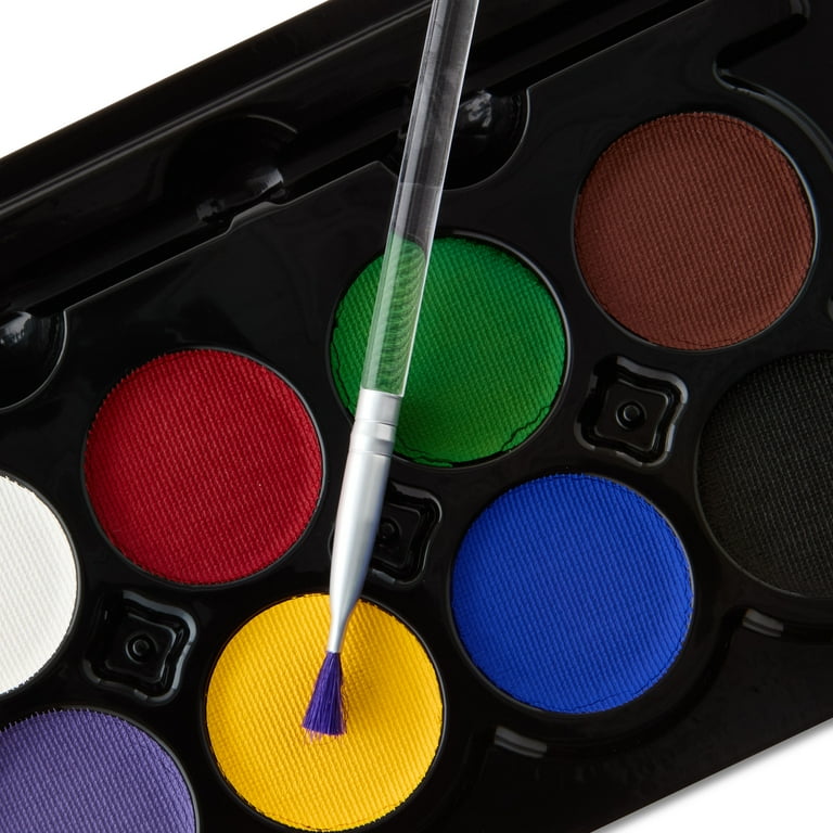 Water Activated Face Paint, Face and Body Paint, .57oz, Halloween Make-Up for Adults, by Fun World