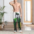 thumbnail image 2 of Logiee big farm tractor Print Pajama Pants for Men,Men’s Pajama Bottoms,Mens PJ Pants with Pockets & Button Fly-Small, 2 of 6