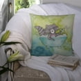 thumbnail image 3 of Carolines Treasures BB7345PW1414 Raccoon Bathing Watercolor Fabric Decorative Pillow, 3 of 4