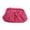 Hot Pink, variant on Women Woven Shoulder Bag Casual Solid Color Canvas Handbag Purse Beige