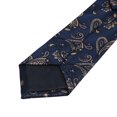 thumbnail image 6 of Cloudstyle Men's Jacquard Tie & Pocket Square Set - Business Casual Necktie 2-Piece Set with 23x23cm Pocket Square, 6 of 10
