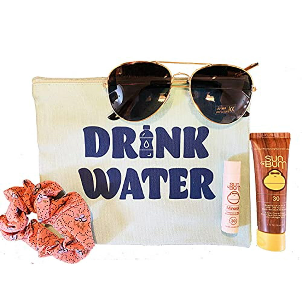 Beach Bum Essentials Kit! Includes Sunscreen Lip Balm, SPF 30 Sunscreen