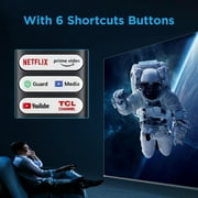 OEM Replacement Google Voice Remote Control RC813 for TCL Android TV Mini-LED QLED 4K UHD Smart TV with 6 Shortcut Buttons Netlfix/Prime/YouTube/TCL/AppleTv Buttons