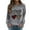 Grey, variant on Baqcunre Crewneck Sweatshirts Valentine's Day Women's Sweatshirt Crew Neck Four Heart Print Long Sleeve Casual Sweat Tops (Blue S-2XL), Womens Sweatshirt Womens Tops Valentine's Day Shirts for Women