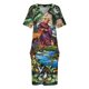 thumbnail image 4 of Vestido de bolsillo suelto con vitrales de San Francisco, vestidos de ceremonia, ropa de mujer, vestido de noche para mujer, 4 of 7