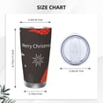 thumbnail image 4 of Honeii Christmas Gnomes In Red Hats Print 20OZ Car Cup, Insulated Stainless Steel Travel Mug with Lid and Straw, Keep Your Drinks Hot and Cold-Straw Two-piece Set, 4 of 8