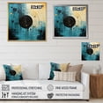 thumbnail image 4 of Designart "Blue Simplicity Horizon I" Abstract Collages Wall Art Print, 4 of 5