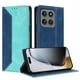 thumbnail image 2 of Funda FOXDOCK para Motorola Edge 60 Pro de Cuero Premium Bicolor con Ranuras RFID, Carcasa Tipo Billetera Antigolpes y Soporte Plegable, 2 of 6
