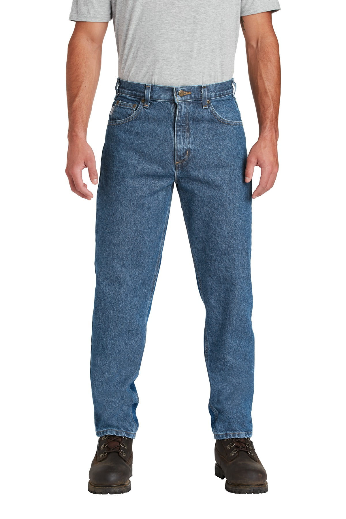 Men's relaxed fit tapered leg jeans Clearance
