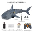 thumbnail image 2 of Vendredi Fou Offres 2022 TIMIFIS Jouets Fidgets Télécommande Requin Chargement Lancement Simulation Bascule Géant Requin à Dents Modèle Télécommande Jouet pour Enfants Garçon Enfants Cadeaux de Noël, 2 of 6