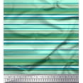thumbnail image 1 of Soimoi Rayon Fabric Horizontal Stripe Printed Craft Fabric by The Yard 56 Inch Wide, 1 of 3