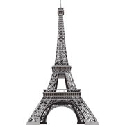 RoomMates Gray Novelty Eiffel Tower Peel and Stick Giant Wall Decal