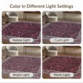 thumbnail image 7 of ODIKA Pink Stripe Spotted Print Border Mixed Bold Striped Zebra Leopard Refined for Dining Room, Under Table, Home Office, Non-Slip Chair-Friendly, 7 of 7