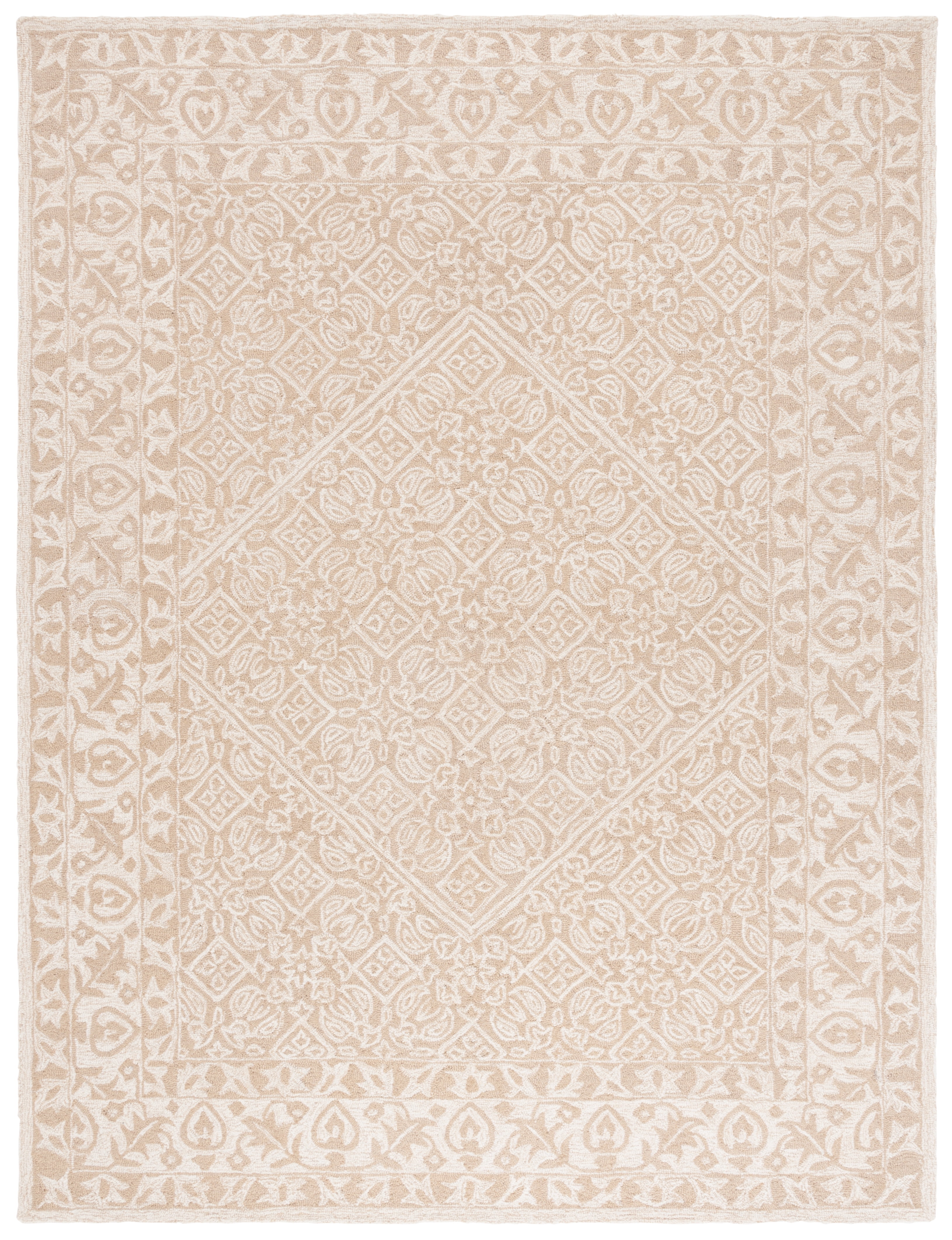 Safavieh Dip Dye Felicia Floral Area Rug, Beige/Ivory, 8' x 10'
