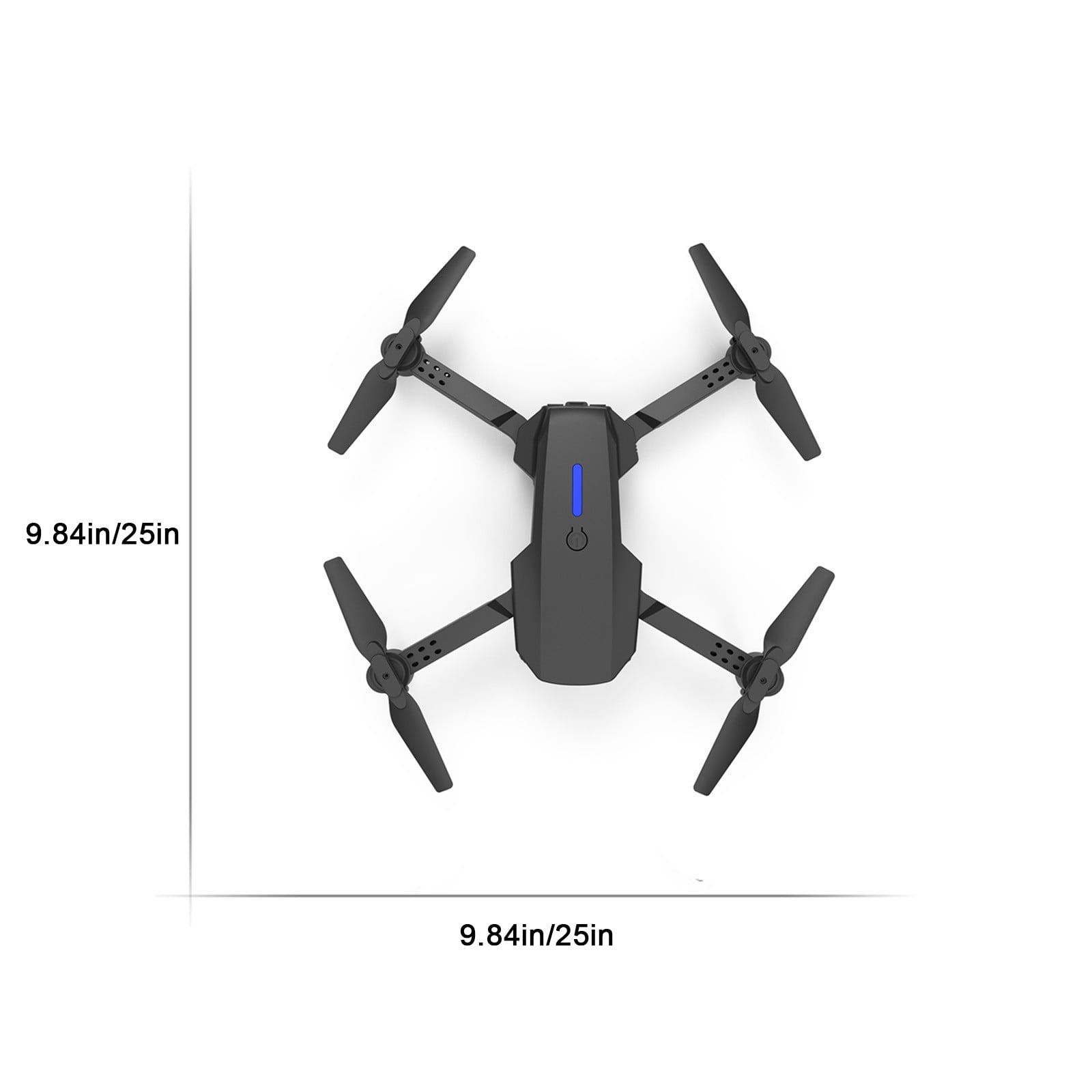 Brushless Motor Drone with High-Definition Dual Camera, One Click Takeoff And Landing, Folding Body, Gifts for Children And Adults