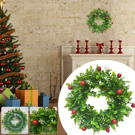 

Simulation Leaf Wreath Artificial Garland Hanging Pendants Wedding Decoration Christmas Halloween Decorations Outdoor Led Lights Wall Stickers Fall Home Decor Kitchen Essentials 818H 2412