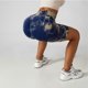 thumbnail image 3 of Pantalones cortos de yoga para mujer Tie Dye sin costuras elásticos para mujer levantamiento de glúteos de cintura alta pantalones cortos de yoga para deportes correr fitness, 3 of 6