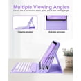 thumbnail image 4 of Magnetic Keyboard Mouse Combo Case with RGB Backlight Keypad & Pen Slot for Samsung Tab S9 11", S9 FE 10.9", S10 Lite, S10 FE 5G,Purple, 4 of 9