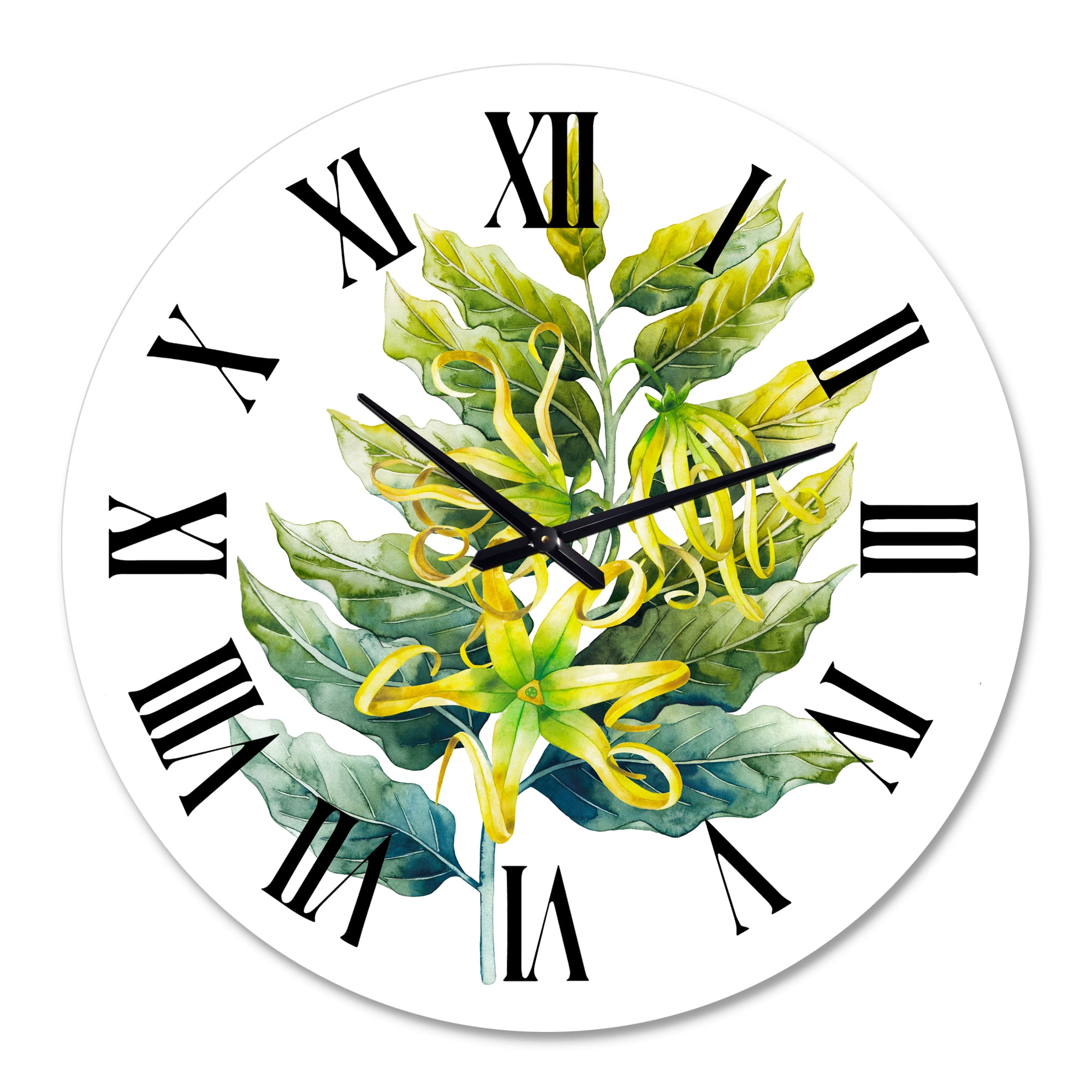 Designart 1 in Quartz Traditional Wall Clock