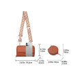 thumbnail image 5 of Small Solid Color Shoulder Bag for Women Zipper Crossbody Bags PU Leather Satchel with Detachable Coin Pouch for Daily Use Commuting Shopping, 5 of 8