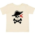 thumbnail image 3 of Inktastic Pirate Skull and Cross Bones Boys or Girls Baby T-Shirt, 3 of 5