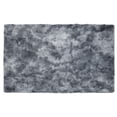 thumbnail image 2 of Soft Fluffy Area Rugs for Living Room, 5ft x 8ft Indoor Shaggy Plush Throw Rug Carpet Mat Non-Slip for Bedroom Dorm Home Decor, Dark Gray, 2 of 8