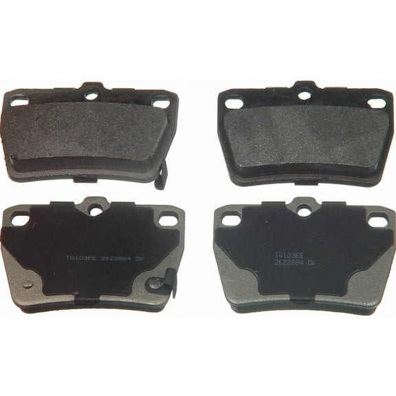 Wagner ThermoQuiet MX1051 Semi-Metallic Disc Brake Pad Set
