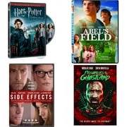 Assorted 4 Pack DVD Bundle: Harry Potter and the Goblet of Fire, Abels Field, Side Effects, Prisoners of the Ghostland