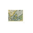 thumbnail image 2 of Historic Map - Asia - Ortelius 1670 - Vintage Wall Art, 2 of 4