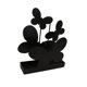 thumbnail image 4 of Porta incienso con forma de bobina de mosca, soporte decorativo con bandeja ancha para incienso Negro, 4 of 9