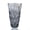 Gradient Gray, variant on Heavy Flower Glass Vase Thickened 3.5lb 9.5inch Sparkle vase Bohemian Style, for Centerpieces,Kitchen,Office, Wedding,Perfect Home Decor Glass Vase