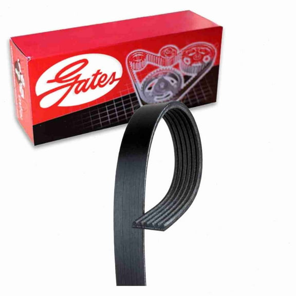 Gates Micro-V Serpentine Belt compatible with GMC Envoy 4.2L L6 2002-2009