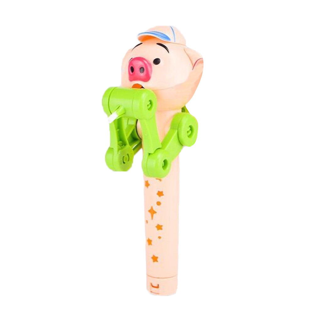 Creative Lollipops Artifact Funny Eating lollipop Robot Holder Stand Gifts Toy