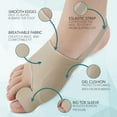 thumbnail image 6 of Alayna Bunion Corrector & Orthopedic Pain Relief Gel Pad Sleeve Toe Separator for Men and Women With Non-Slip Grip Insert and Heel Band Cushions Hammer Toe, Overlapping Toe, Improves Toe Realignment, 6 of 8