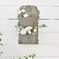 thumbnail image 7 of Bigfortune Metal Wall Planter For Outdoor Indoor,Metal Plant Pot Holders,Rustic Wall Hanging Planter,Garden Wall Flower Planters, 7 of 7