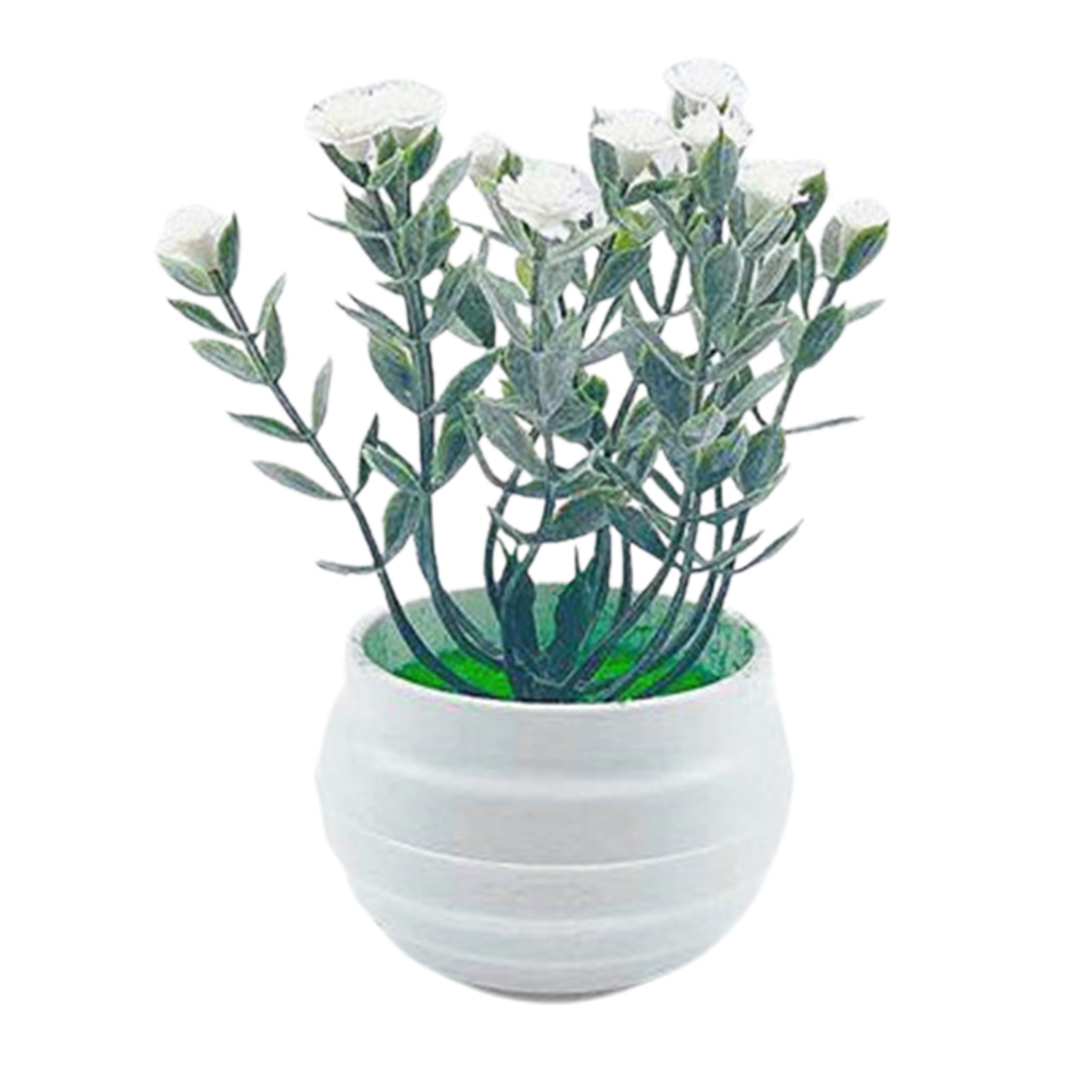 HEVIRGO Artificial Plant Decorative Fresh Keeping Plastic Ornamental