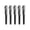 A001- Clear (Color A), variant on Retractable Gel Pens, 5 Pack Portable Clinical Use Black Ink Pens, 0.16 fl oz Capacity, Smooth Writing for Healthcare Workers Hospital Medical Office Work Note Taking