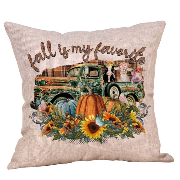 OAVQHLG3B Halloween Pillow Covers 18 x 18 Ghost Pumpkin Pillow Covers Trick or Treat Pillow Covers Linen Sofa Bed Throw Cushion Cover Halloween Decoration