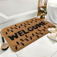 thumbnail image 5 of Christmas Welcome Doormat, Christmas Light Doormats, Christmas Tree, Front Doormat, Monogram, Santa Deer Doormats, Welcome Doormat,Home Decor,Front Back Door Mat,Coral Velvet Rug 17”x30”, 5 of 6