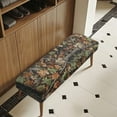 thumbnail image 2 of Yuyamidu Camo Bench Cover for Dining Table Hunting Print Jacquard Bench Seat Protector Cover Easy to Install Rectangle Seat Protector Gift for Holiday, 2 of 8