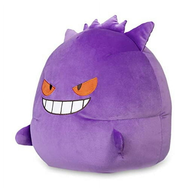 Pokemon Centro: Felpa grande de microcuentas Gengar, 15 ¼ pulgadas