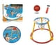thumbnail image 4 of Aro de baloncesto flotante para piscina | Soporte de baloncesto acuático inflable azul material PE | Bastidor desmontable de fácil montaje | para Piscina Playa Lago | Incluye bomba de bola |, 4 of 6