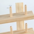 thumbnail image 4 of Estante para hilo de coser, soporte para conos, organizador de hilo de madera resistente para 30 carrete, 4 of 9