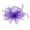 Purple, variant on RUIG Women Girl Fascinators Hair Clip Hairpin Hat Feather Wedding Tea Party Hat Summer Headbands