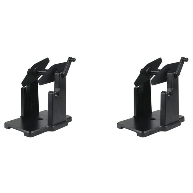 2X External Rolls Label Holder, 2 in 1 Fanfold Stack Paper Holder for Desktop Thermal Label Printer